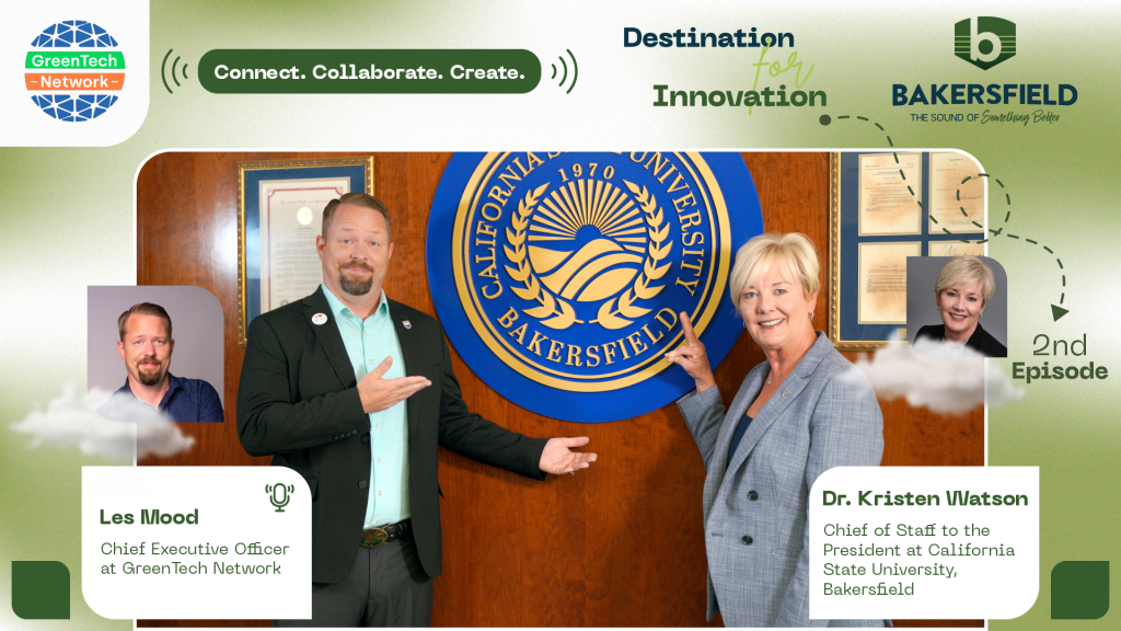 Dr. Kristen Watson of CSUB discussing Bakersfield's unique potential and the importance of community collaboration