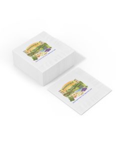 Bakersfield Destination For Tech Innovation White Coined Napkins - Image 3