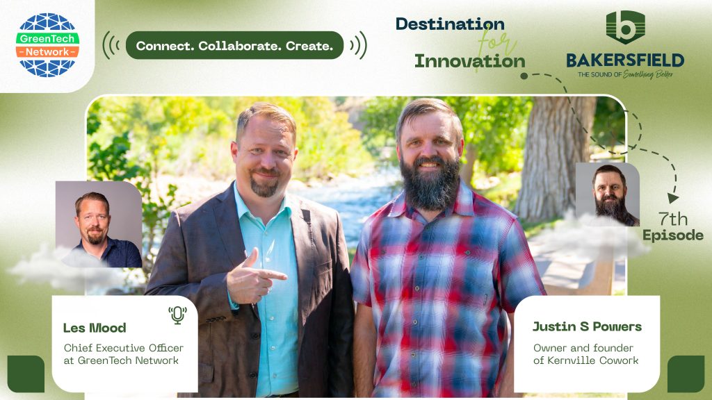 Justin S. Powers in a thought-provoking interview discussing community-led innovation.